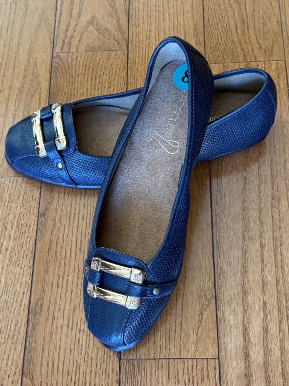 Aerosoles Navy Blue Flats - Brand New - Size 8